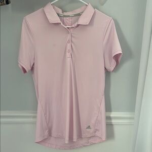 Adidas Pink Polo Shirt